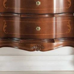 Barock Vitrinenschrank mit 2 Schubladen Dentro 80cm breit^Wohnen Sale