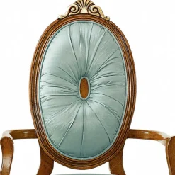 Wohnen Barockstuhl mit Armlehnen in Mint - Eracosta