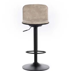 Wohnen Barstühle mit gepolsterter Rückenlehne - Xivadro (2er Set)