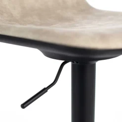 Wohnen Barstühle mit gepolsterter Rückenlehne - Xivadro (2er Set)