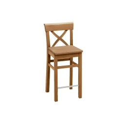 Wohnen Barstuhl Giurgia aus Kiefer Massivholz