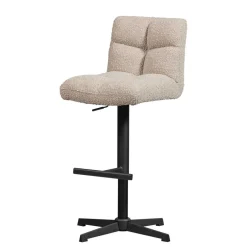 Barstuhl in Beige Boucle - Salmanca (2er Set)^Wohnen Discount