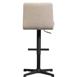 Barstuhl in Beige Boucle - Salmanca (2er Set)^Wohnen Discount