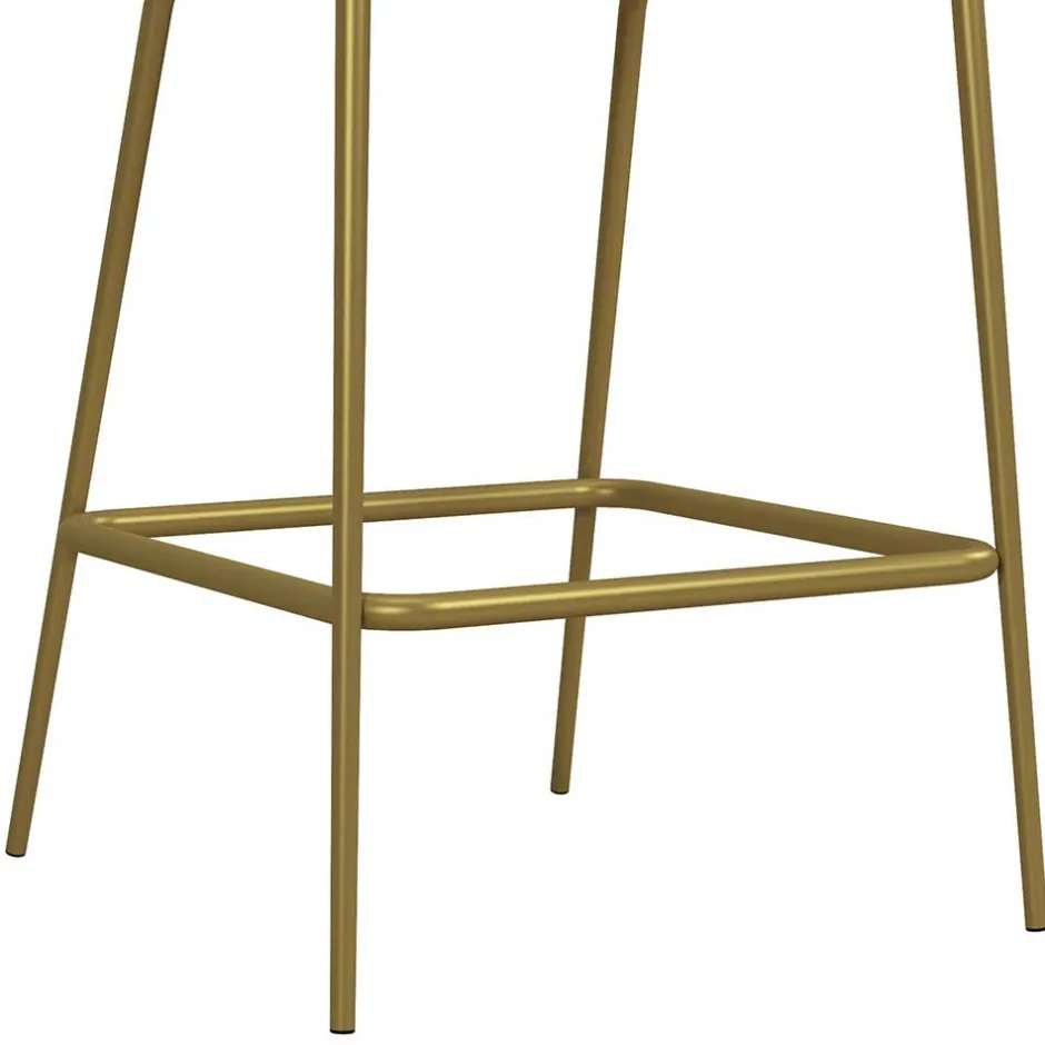 Barstuhl in Creme mit Messing - Rucia^Wohnen Sale