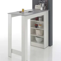 Bartisch mit Regal 115x103x50 cm - Xeli^Wohnen Sale