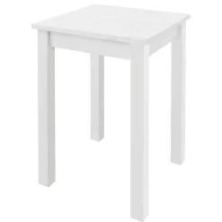 Wohnen Bartisch und Barhocker in Weiß - Zanaris (dreiteilig)