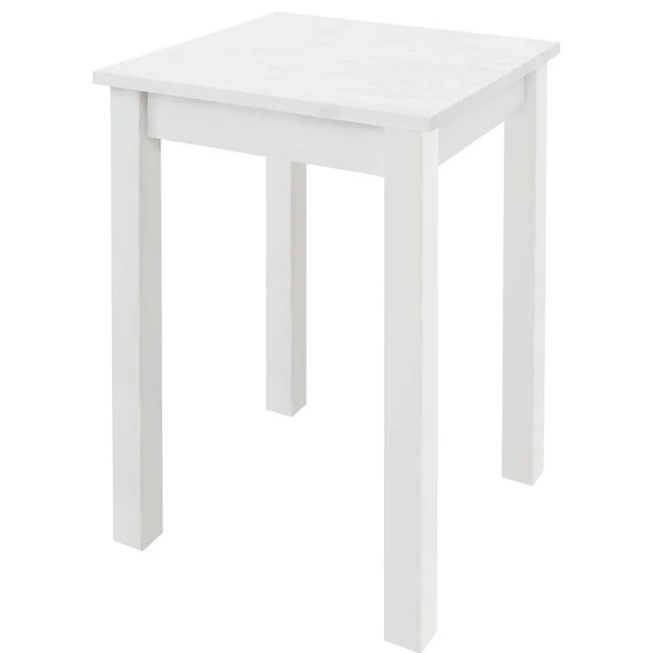 Wohnen Bartisch und Barhocker in Weiß - Zanaris (dreiteilig)