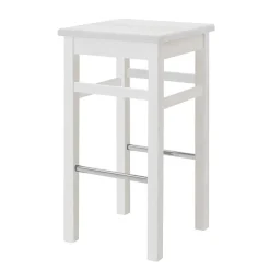 Wohnen Bartisch und Barhocker in Weiß - Zanaris (dreiteilig)