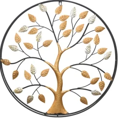 Baum Wanddekoration mit rundem Rahmen - Campitello^Wohnen Hot