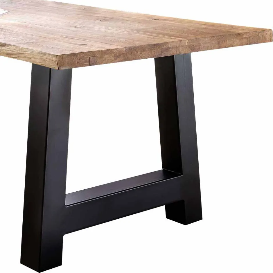 Baumkanten Esstisch Morienta aus Eiche massiv^Wohnen Clearance