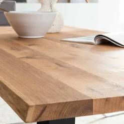 Baumkanten Esstisch Morienta aus Eiche massiv^Wohnen Clearance