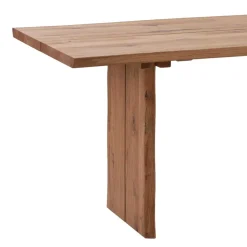 Wohnen Baumkanten Esstisch Sympatia aus Wildeiche Massivholz