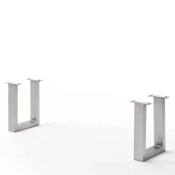 Baumkanten Esstischbank mit Bügelgestell - Lydija^Wohnen Discount