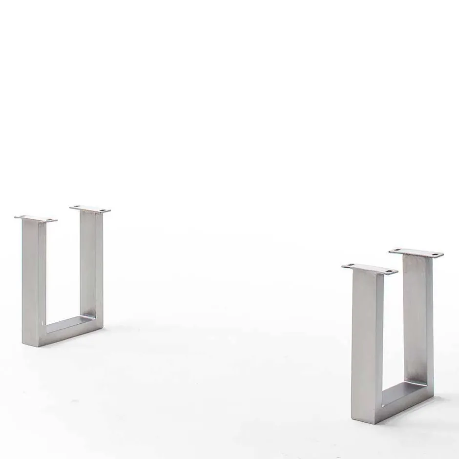 Baumkanten Esstischbank mit Bügelgestell - Lydija^Wohnen Discount