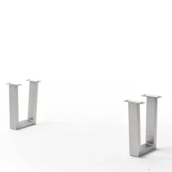 Baumkanten Esstischbank mit Trapez-Bügelbeinen - Zolitaria^Wohnen Best