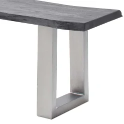 Wohnen Baumkanten Küchenbank in Akazie Grau - Clause