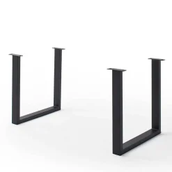 Wohnen Baumkanten Küchentisch in Akazie Grau - Balanza