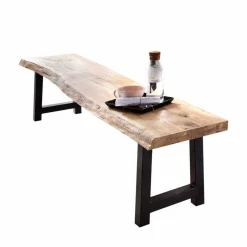 Baumkantenbank Morienta aus Eiche massiv^Wohnen Discount