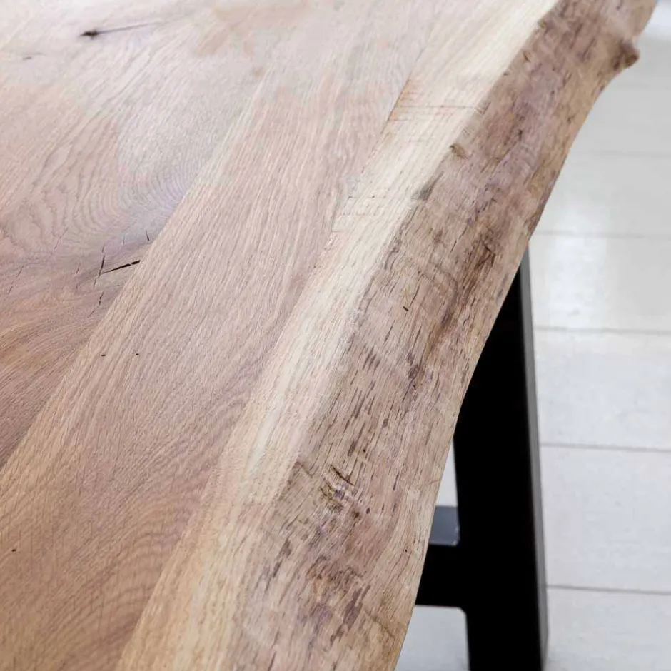 Baumkantenbank Morienta aus Eiche massiv^Wohnen Discount