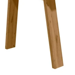 Wohnen Baumkantentisch komplett aus Eiche massiv - Francena