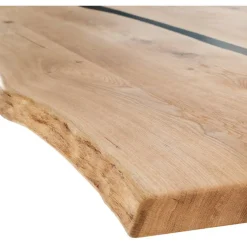 Wohnen Baumkantentisch mit Epoxid-Harz-Einlage - Cocktail