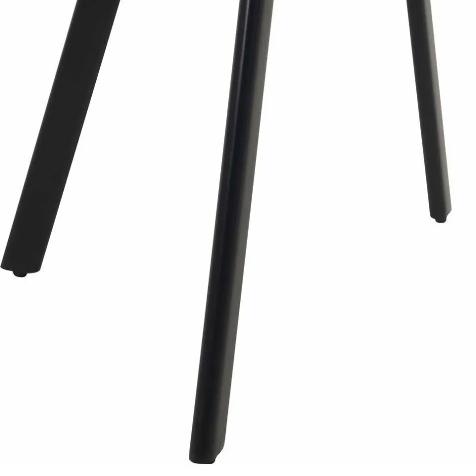 Baumkantentisch und Samtstühle Set - Omanu (fünfteilig)^Wohnen Online