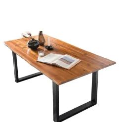 Baumkantentisch und vier Stühle Set - Lago (fünfteilig)^Wohnen Best