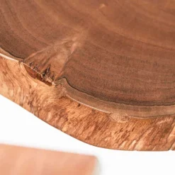 Wohnen Baumscheiben Wandboards aus Akazie Massivholz - Tofana (dreiteilig)