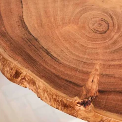 Wohnen Baumscheiben Wandboards aus Akazie Massivholz - Tofana (dreiteilig)