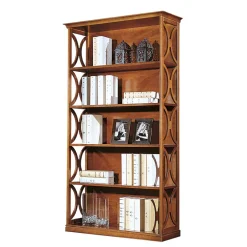 Bücher Regal in Nussbaum Braun - Exotica^Wohnen Sale