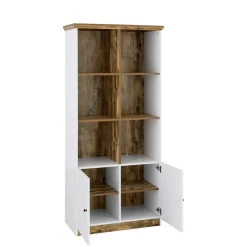 Wohnen Bücherregal in Holz verwittert Dekor - Heico