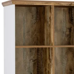 Wohnen Bücherregal in Holz verwittert Dekor - Heico
