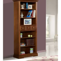 Bücherregal in Walnussfarben Antik - Istefanio^Wohnen Best