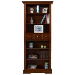 Bücherregal in Walnussfarben Antik - Istefanio^Wohnen Best