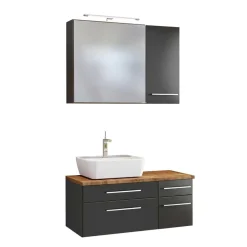 Beckenschrank & Spiegelschrank - Estregos II (dreiteilig)^Wohnen Clearance