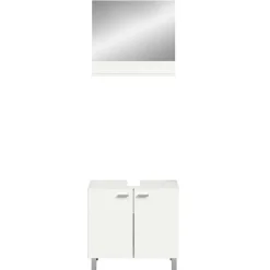 Wohnen Beckenunterschrank und Spiegel Set - Harmone (zweiteilig)