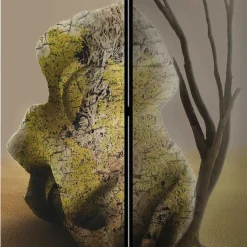 Wohnen Bedruckter Foto Paravent Fantasy Motiv - Jabota