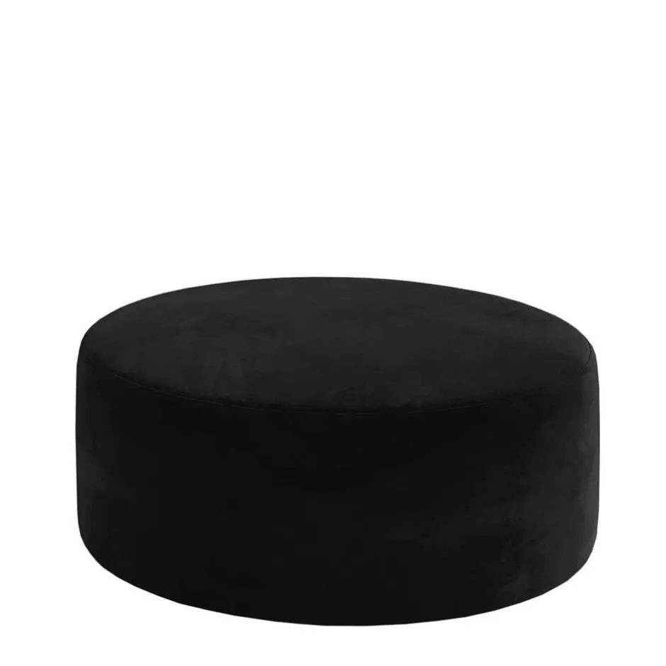 Beistellhocker aus mattem Samt - Sentiagamo^Wohnen Discount