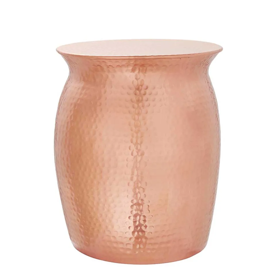 Wohnen Beistelltisch aus Aluminium in Kupfer - Backbeat