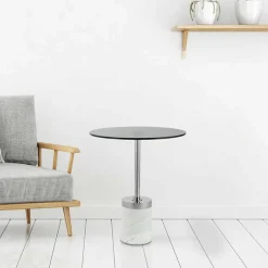 Beistelltisch aus Rauchglas - Lania^Wohnen Outlet