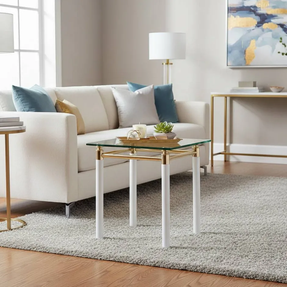 Wohnen Beistelltisch Elana aus Glas