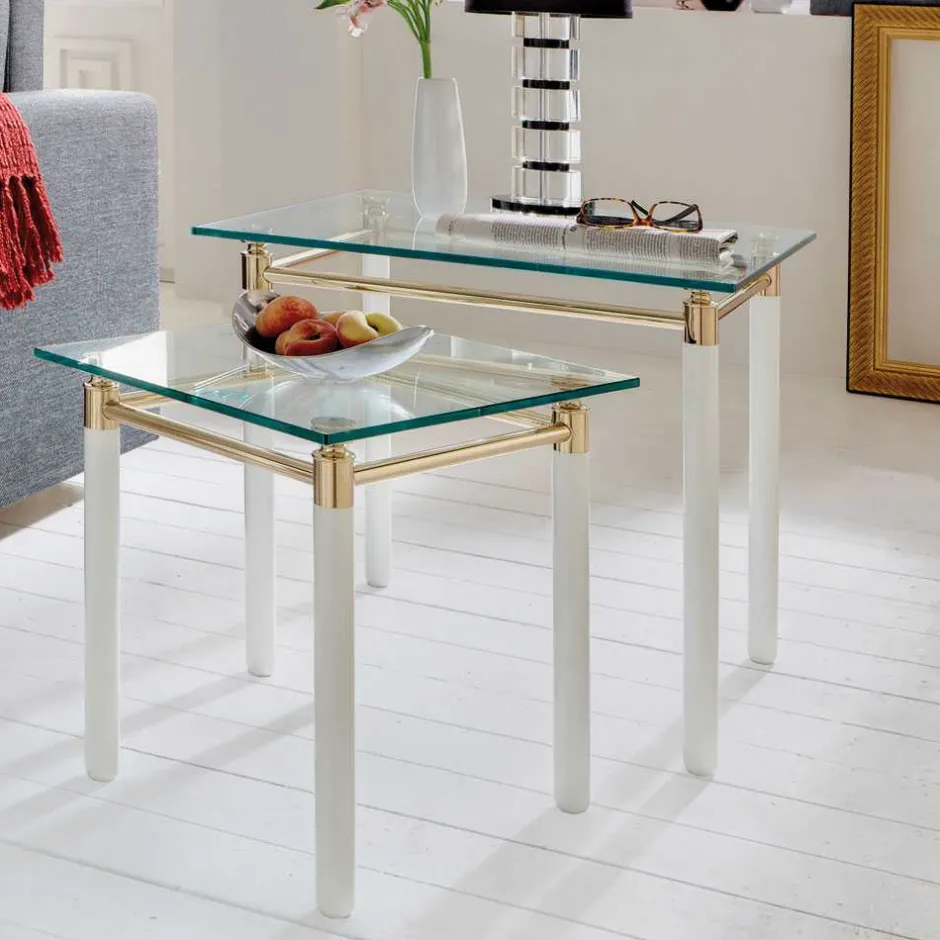 Wohnen Beistelltisch Elana aus Glas