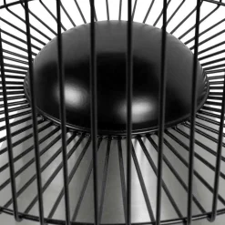 Wohnen Beistelltisch in Schwarz Marmorplatte - Davork