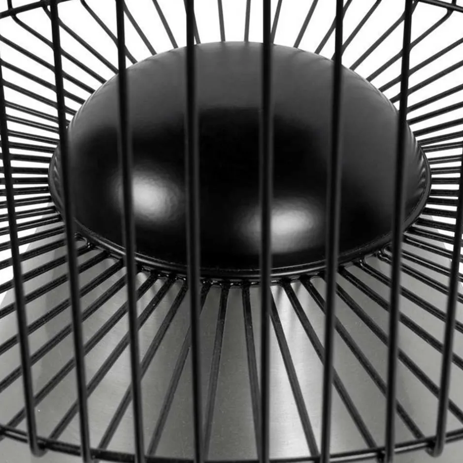 Wohnen Beistelltisch in Schwarz Marmorplatte - Davork