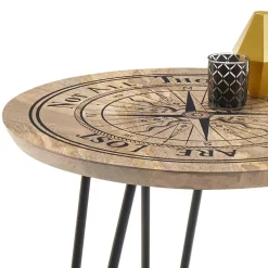 Wohnen Beistelltisch mit Herr der Ringe Zitat - Loenie