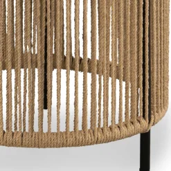 Beistelltisch mit Rauchglas Platte - Pharina^Wohnen