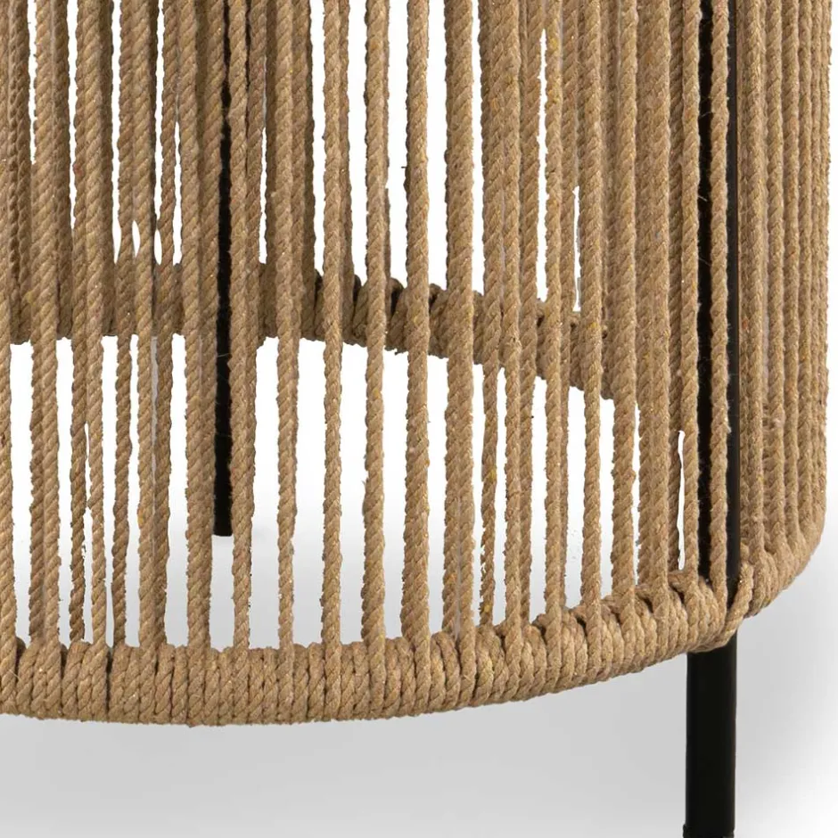 Beistelltisch mit Rauchglas Platte - Pharina^Wohnen