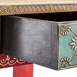 Wohnen Beistelltisch mit Schublade orientalisch - Camelon