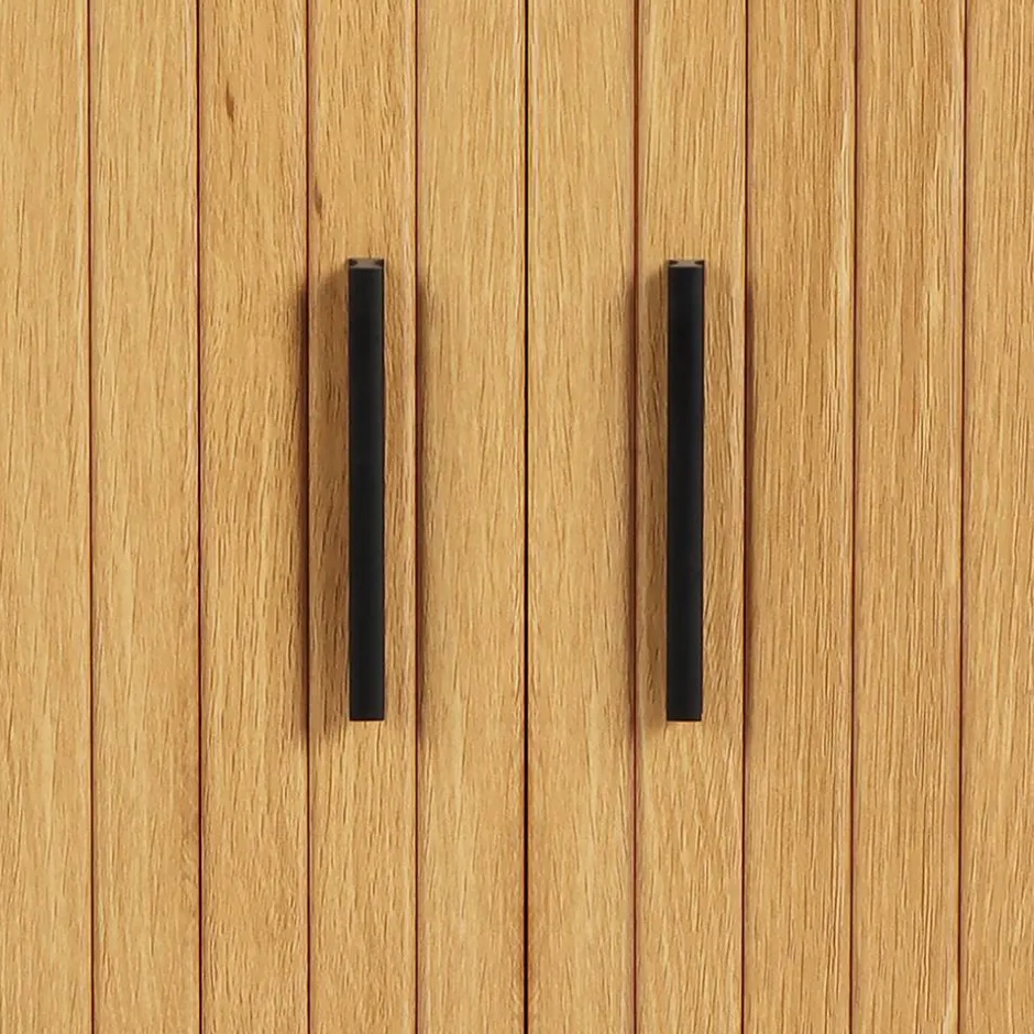 Wohnen Beistelltisch Nachtkommode mit Schiebetüren - Barnetta