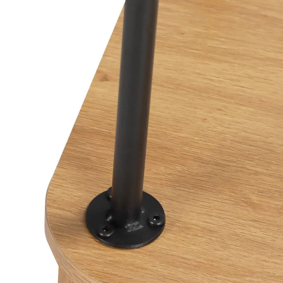 Wohnen Beistelltisch Nachtkommode mit Schiebetüren - Barnetta